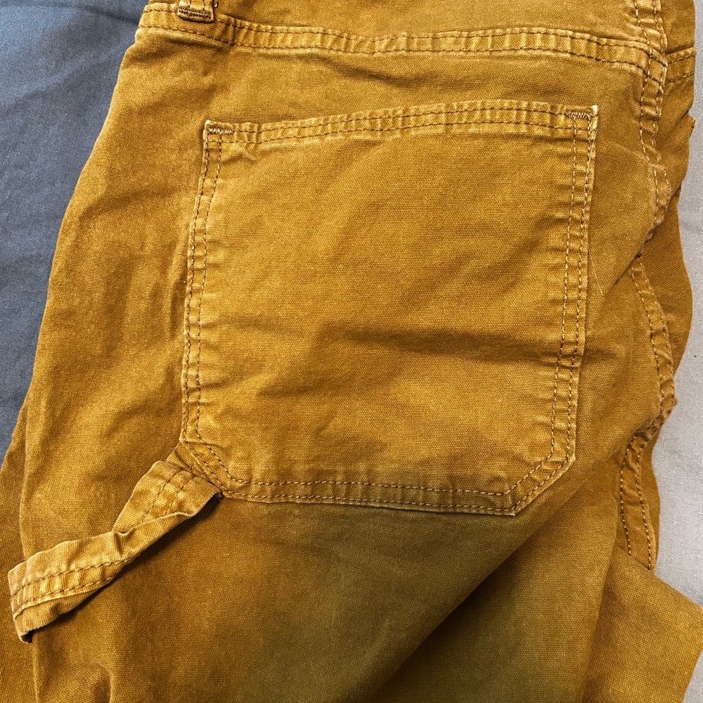 Universal Thread Yellow Green Carpenter Pants - image 3